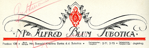 Alfred-Blum,-Subotica-1933
